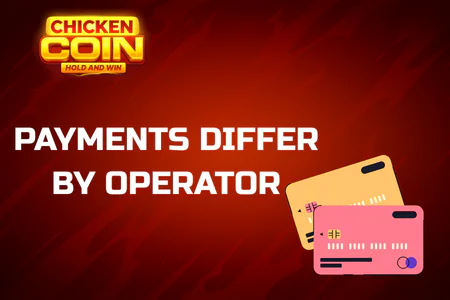 Payments differ by operator
