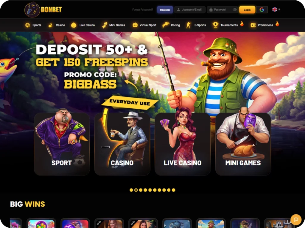 Casinos Not on GamStop Donbet